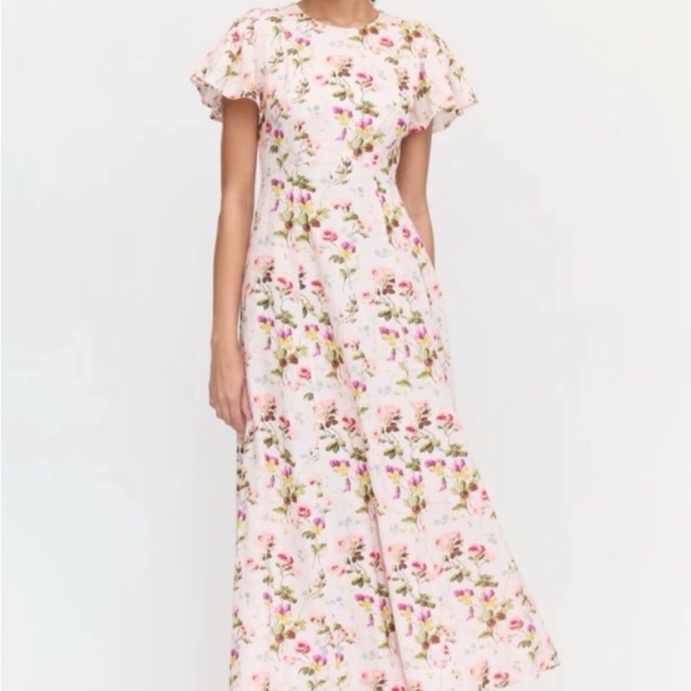 Hill House Home Pink Bluebonnet Dominque Dress